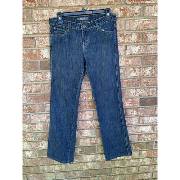 Reaction Kenneth Cole Jeans Womens Size 2 Casual Denim Straight Leg Medium wash - Picture 1 of 5